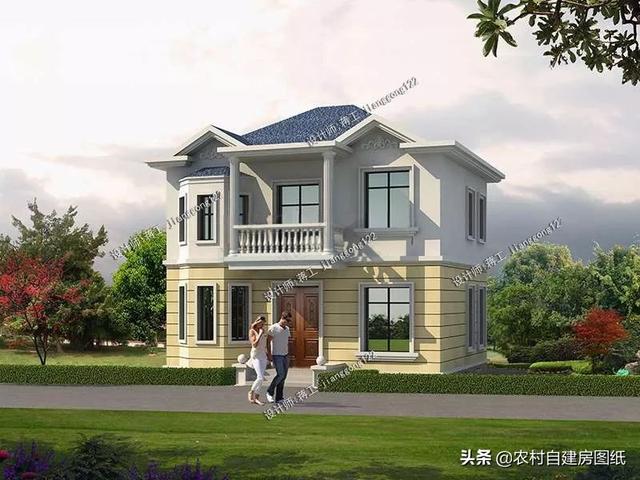 9款農村小別墅設計圖，造價都很經濟，預算在20萬左右