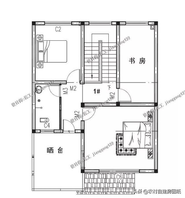 9款農村小別墅設計圖，造價都很經濟，預算在20萬左右
