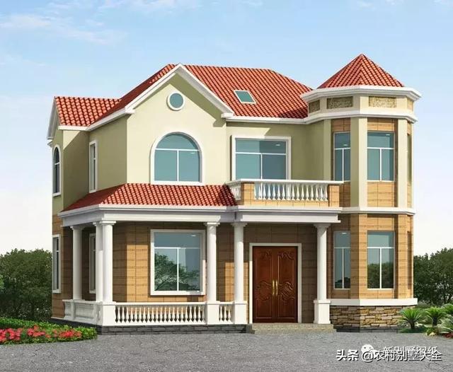 2026年時下最火爆的農村自建房設計圖，外觀精美，戶型實用