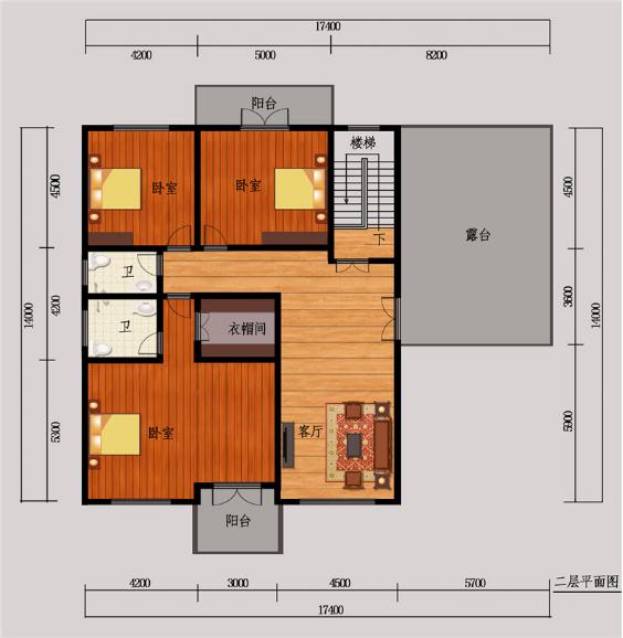 兩款經典戶型別墅設計圖，造價25萬就能蓋得起的別墅