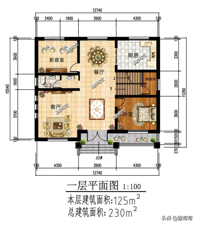 三棟農村別墅設計圖紙，外觀很美，布局也是十分實用