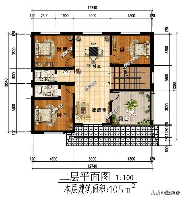 三款現代簡約農村別墅設計圖，照著建準沒錯，村里人都說好看