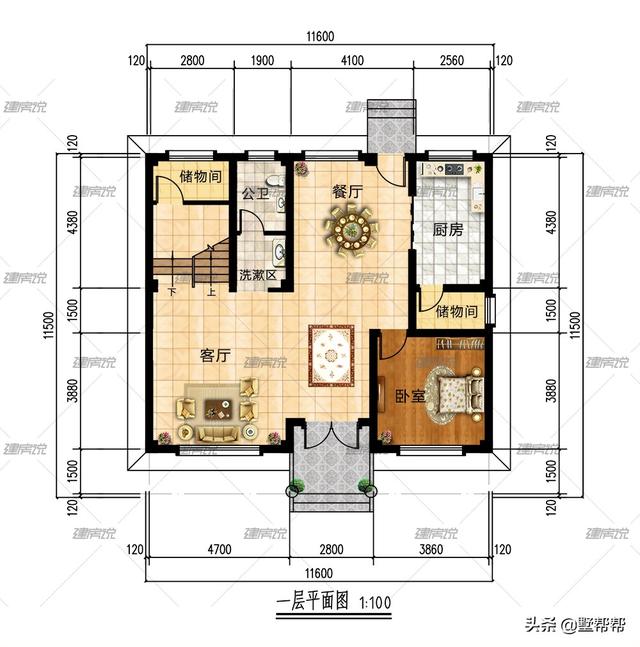 三款現代簡約農村別墅設計圖，照著建準沒錯，村里人都說好看