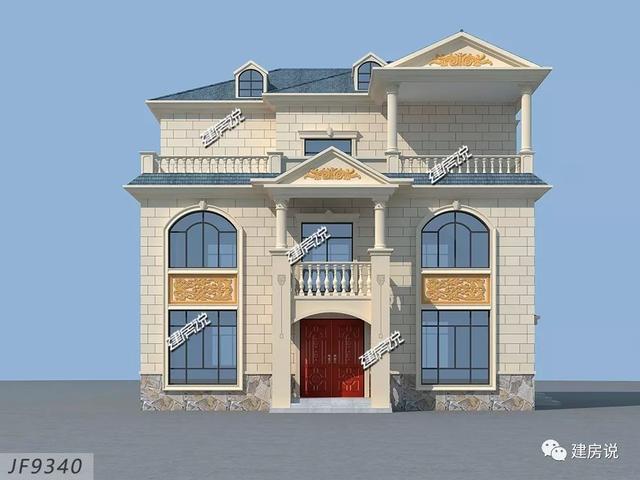 造價(jià)50萬左右二層自建別墅設(shè)計(jì)圖，布局，外觀都沒得挑，越住越舒服