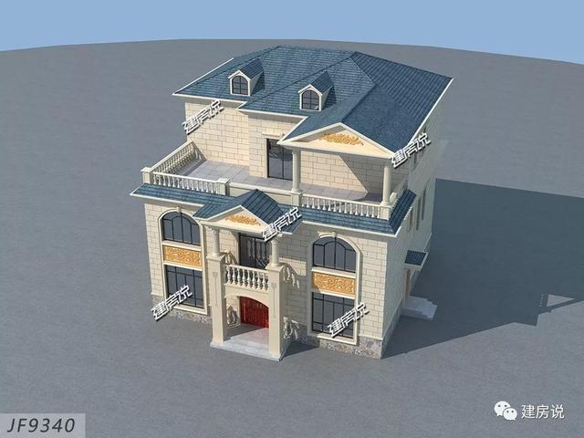 造價(jià)50萬左右二層自建別墅設(shè)計(jì)圖，布局，外觀都沒得挑，越住越舒服