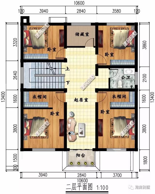 兩款不同的新中式風(fēng)格的自建房設(shè)計(jì)圖，看看哪棟更適合你