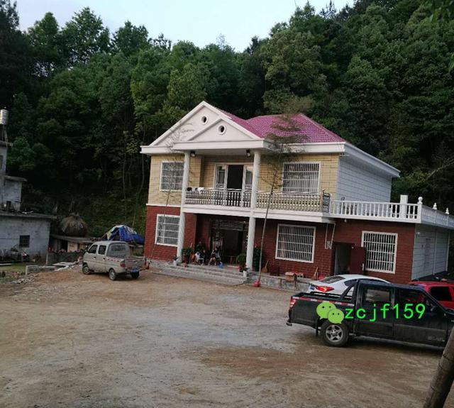 130平米農村二層別墅施工圖及效果圖，簡約經濟