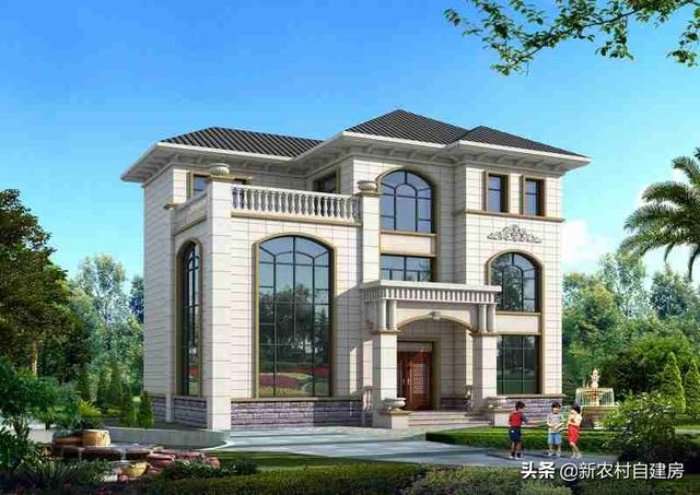 農村自建房設計圖助你完成豪宅夢，只需要花費幾十萬