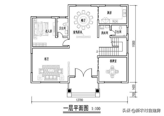 農村自建房設計圖助你完成豪宅夢，只需要花費幾十萬