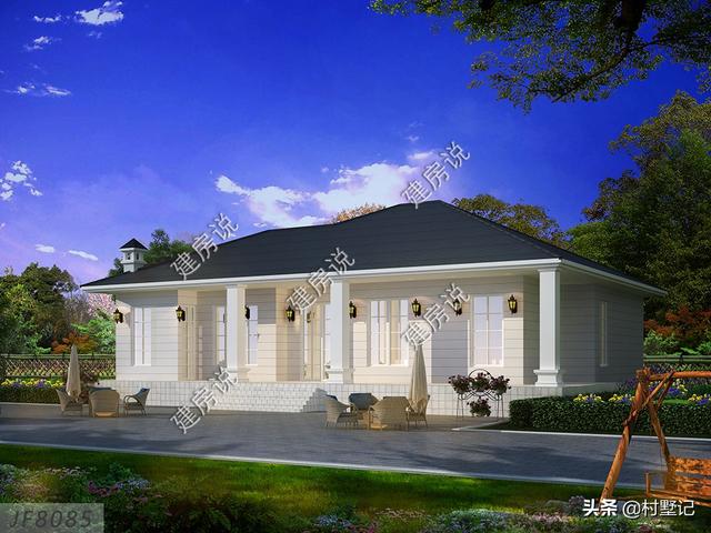 分享10棟一層農(nóng)村別墅設(shè)計圖，在城里買房不如回農(nóng)村建一棟別墅！