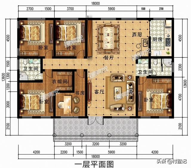 分享10棟一層農(nóng)村別墅設(shè)計圖，在城里買房不如回農(nóng)村建一棟別墅！