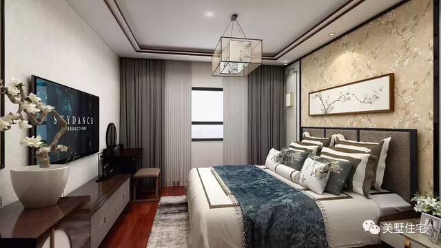 帶9間臥室的三層農村別墅設計圖，這款別墅外觀簡潔清爽，更顯鄉居生活的溫馨