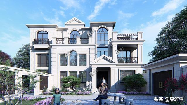 三層法式別墅設(shè)計圖，層次感豐富，法式細(xì)節(jié)細(xì)致到位，絕對的經(jīng)典