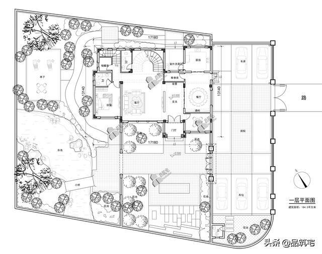 三層法式別墅設(shè)計圖，層次感豐富，法式細(xì)節(jié)細(xì)致到位，絕對的經(jīng)典