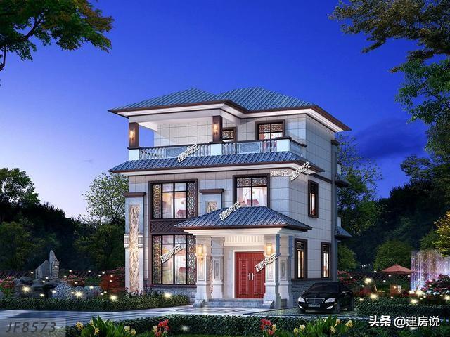 占地100平方米左右的4款自建別墅設(shè)計圖，快來看看哪套更適合自己