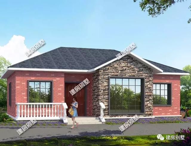 15萬就能建一棟別墅，這3款一層自建房設(shè)計戶型圖，在農(nóng)村很受歡迎