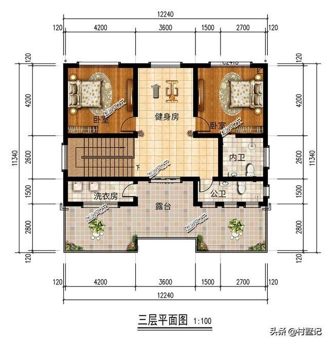 3套中式別墅設(shè)計(jì)圖，經(jīng)典雅致，書(shū)香氣息！在農(nóng)村老家有宅基地的有福了