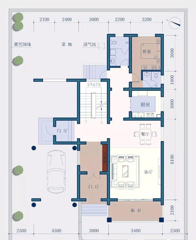 這三款自建別墅設計圖，房間布局簡潔緊湊，空間合理，經濟適用
