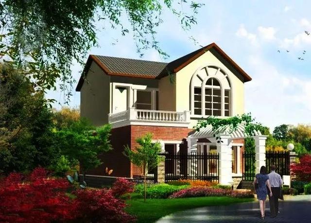 這三款自建別墅設計圖，房間布局簡潔緊湊，空間合理，經濟適用