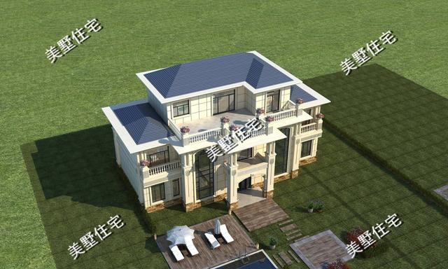 農村建房不僅講究布局實力派，外觀上也是講究的很