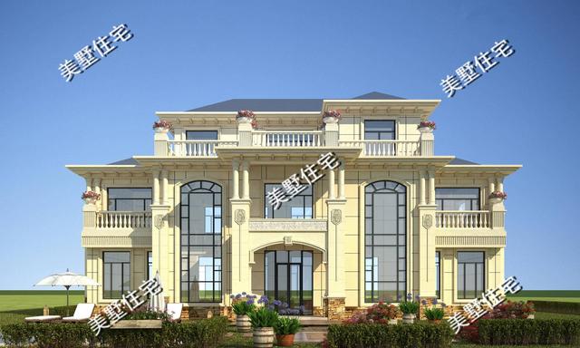 農村建房不僅講究布局實力派，外觀上也是講究的很