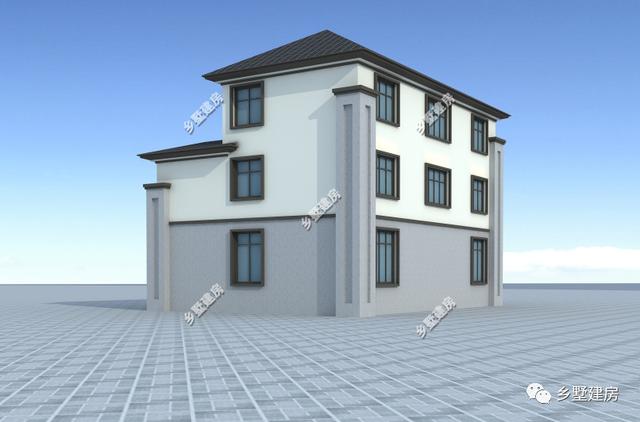 帶大家來看一款新中式別墅設計圖，回鄉建一棟，既有品位又有面子