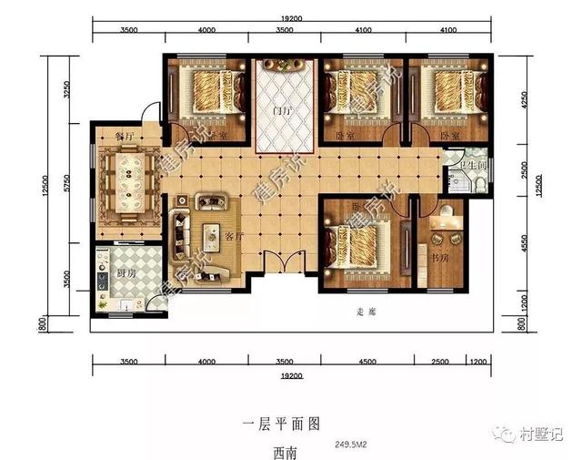10款一層別墅設計圖，最低只要16萬，造價實惠，是真正值得建的好房子