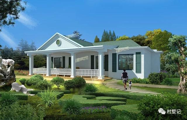 10款一層別墅設計圖，最低只要16萬，造價實惠，是真正值得建的好房子