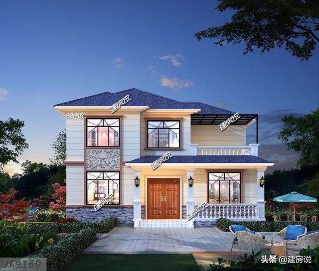 精選5款最好的二層別墅設計圖，看完收藏不吃虧