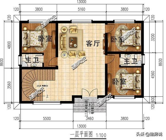 精選5款最好的二層別墅設計圖，看完收藏不吃虧