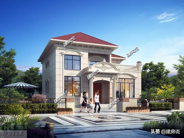 精選5款最好的二層別墅設計圖，看完收藏不吃虧