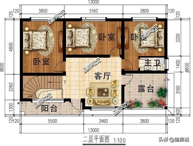 精選5款最好的二層別墅設計圖，看完收藏不吃虧