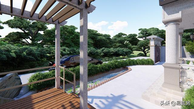 二層農(nóng)村別墅設(shè)計圖，建成就是村里的標桿別墅