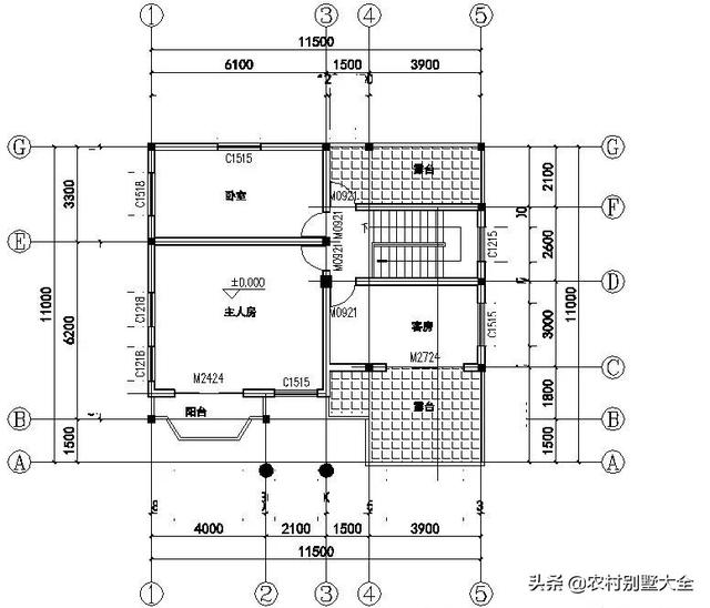 10套農村三層復式別墅設計圖，室內布局合理，造價經濟實用，看了的都說好！