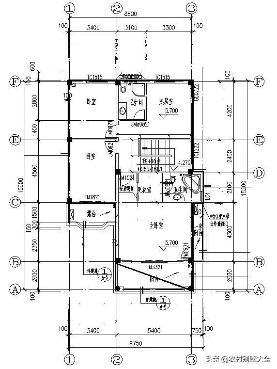 10套農村三層復式別墅設計圖，室內布局合理，造價經濟實用，看了的都說好！