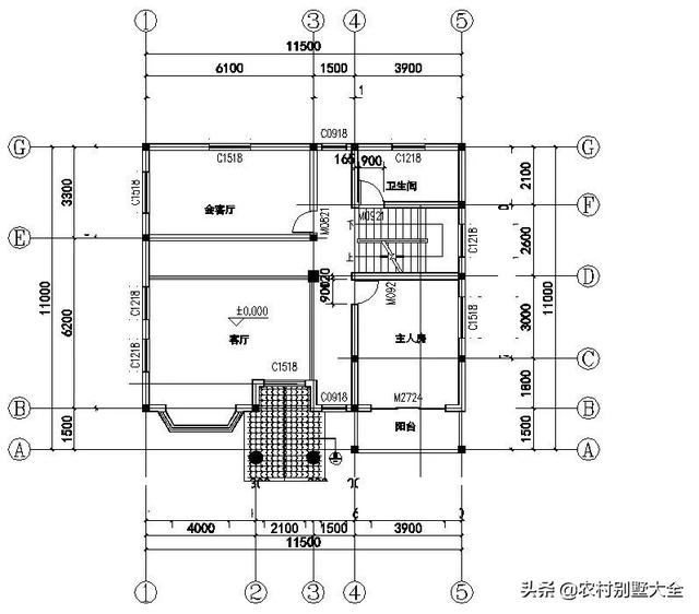 10套農村三層復式別墅設計圖，室內布局合理，造價經濟實用，看了的都說好！