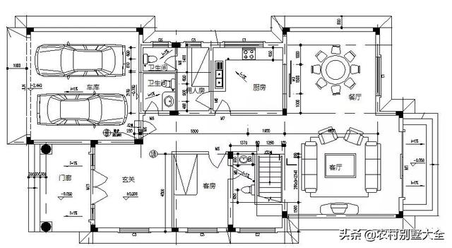 10套農村三層復式別墅設計圖，室內布局合理，造價經濟實用，看了的都說好！
