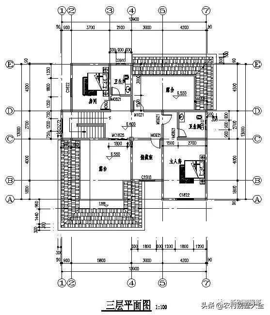 10套農村三層復式別墅設計圖，室內布局合理，造價經濟實用，看了的都說好！