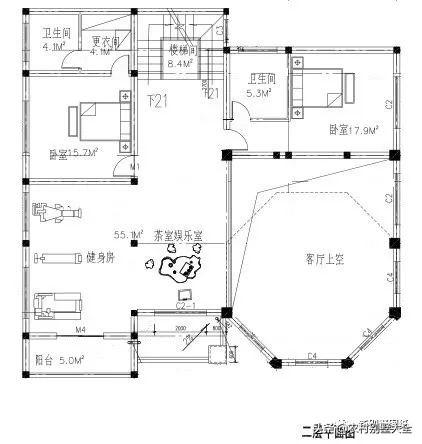 10套農村三層復式別墅設計圖，室內布局合理，造價經濟實用，看了的都說好！