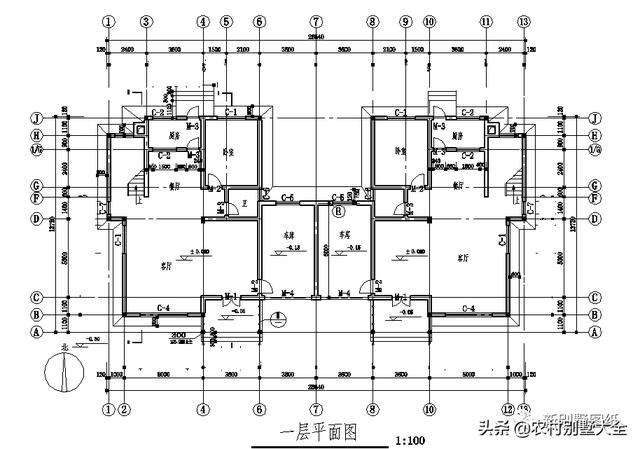 10套農村三層復式別墅設計圖，室內布局合理，造價經濟實用，看了的都說好！