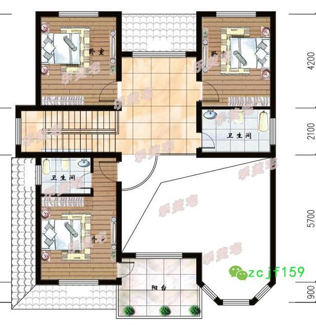 二層農村自建別墅樓房設計圖自建房真實案例，有圖有真相！