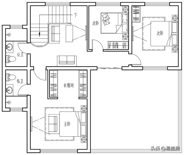 占地130平方米二層歐式自建別墅設(shè)計(jì)圖，在村里建一棟，人人見了都夸好！