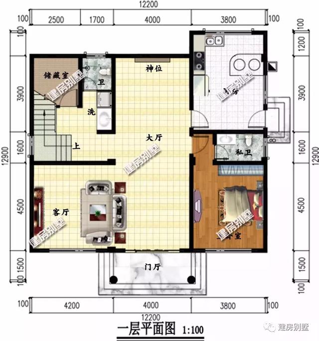 中式風格設計的兩棟自建房設計圖，帶給人很不一般的感覺