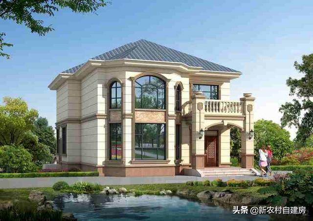 這樣的二層別墅設(shè)計(jì)圖，外觀大氣不談，主要是舒適！