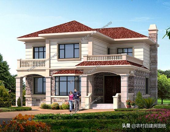 分享12款歐式二層別墅設計圖，希望大家能夠找到自己鐘情的別墅