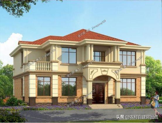 分享12款歐式二層別墅設計圖，希望大家能夠找到自己鐘情的別墅