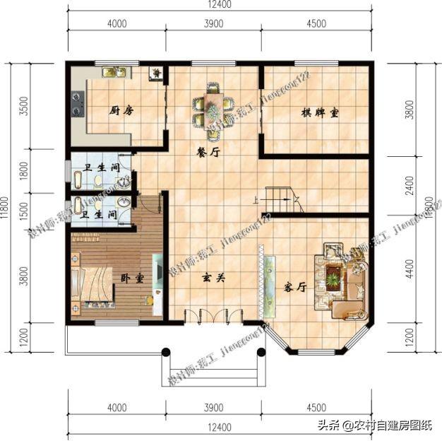 分享12款歐式二層別墅設計圖，希望大家能夠找到自己鐘情的別墅