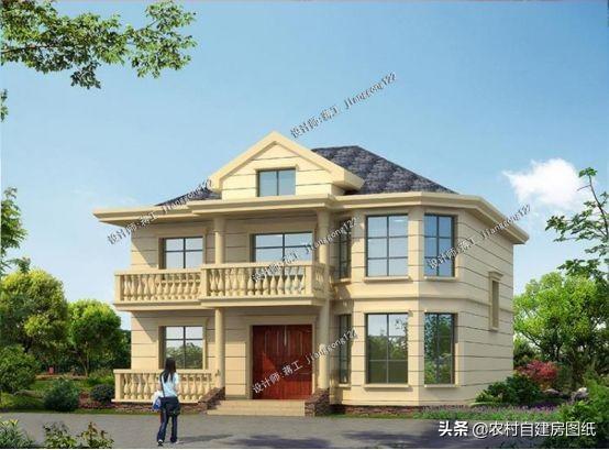 分享12款歐式二層別墅設計圖，希望大家能夠找到自己鐘情的別墅