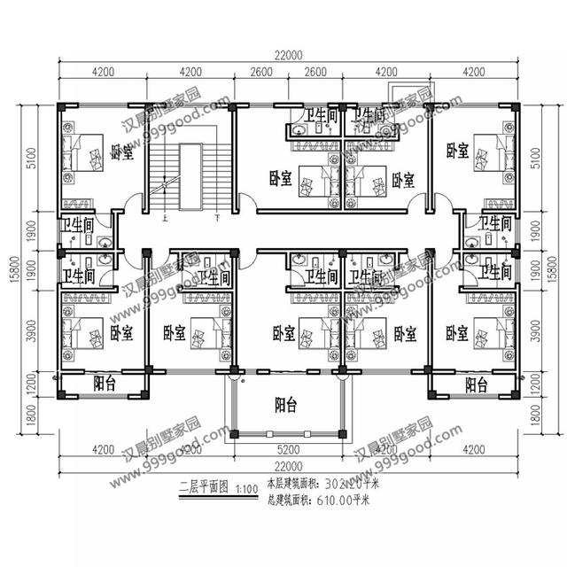 這8棟農村二層別墅設計圖，絲毫不會浪費宅基地