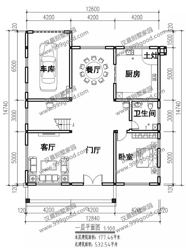這8棟農村二層別墅設計圖，絲毫不會浪費宅基地